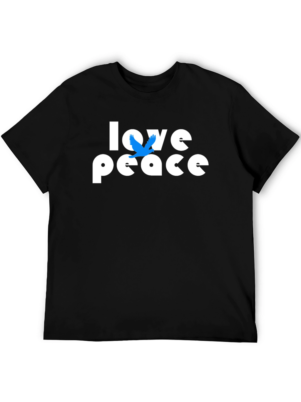Love Peace Dove Graphic T-Shirt - Unisex