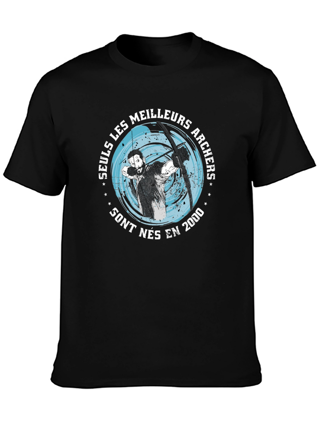 Archers Born in 2000 Black T-Shirt