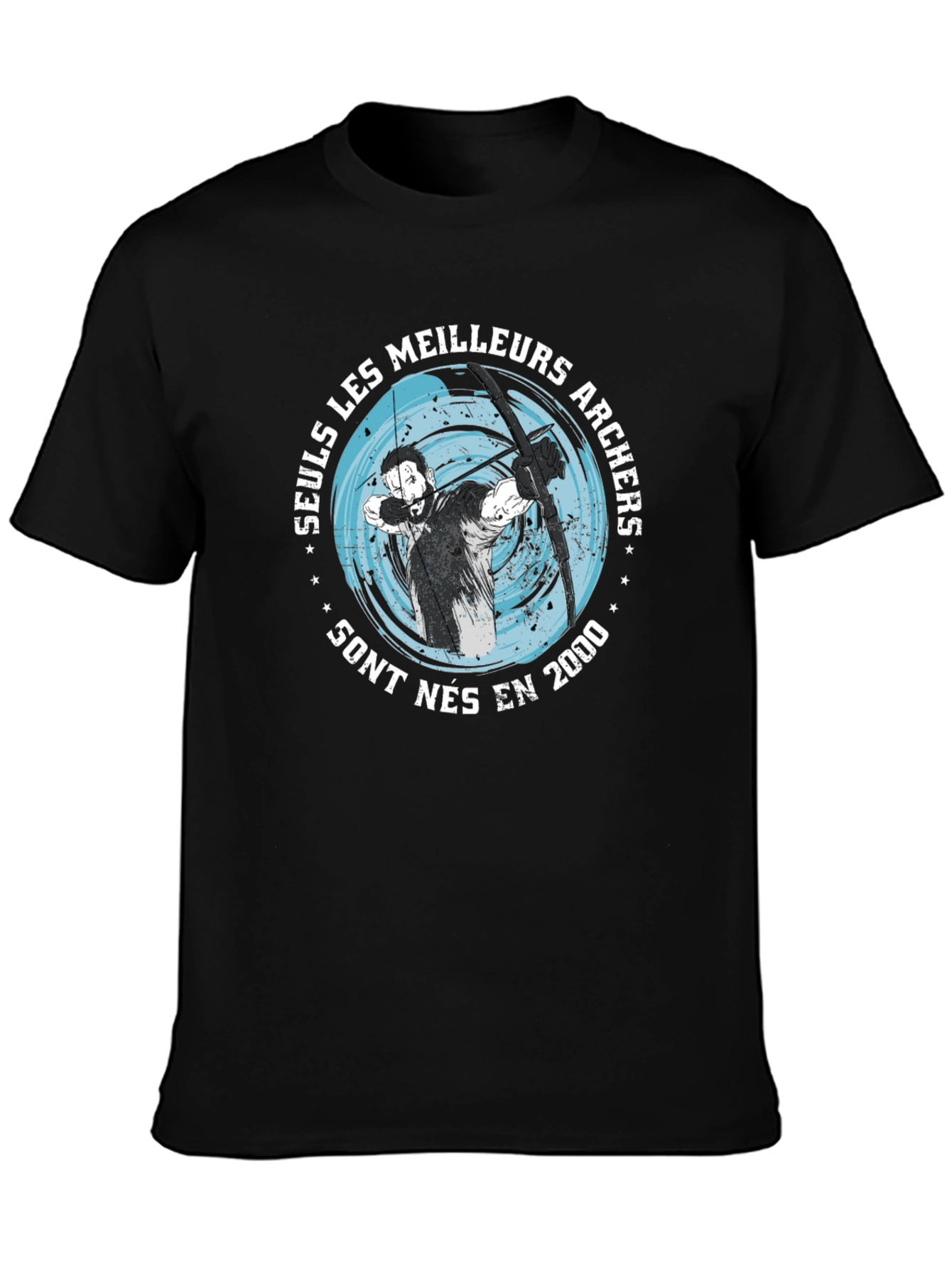 Archers Born in 2000 Black T-Shirt