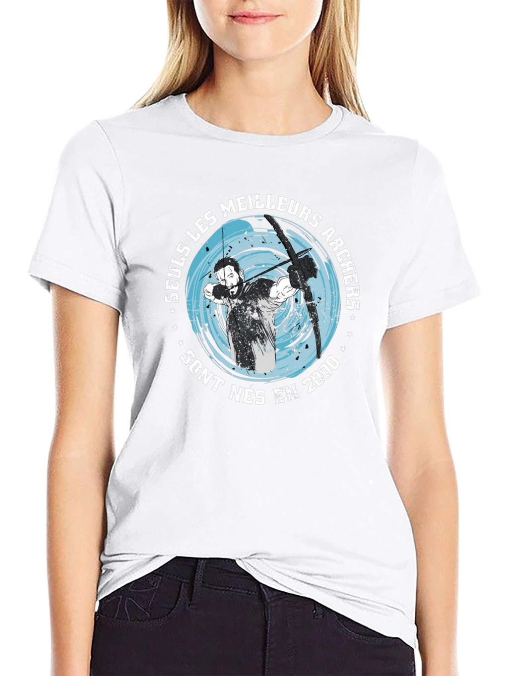 Archers Born in 2000 Black T-Shirt