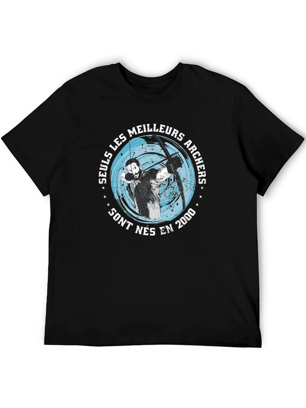 Archers Born in 2000 Black T-Shirt