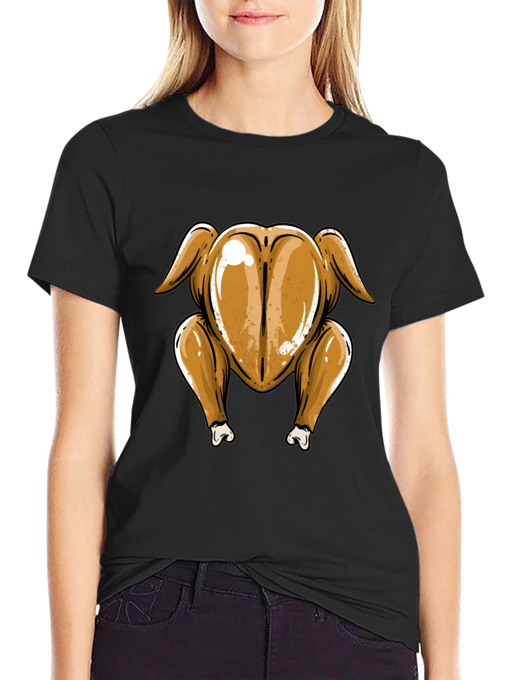 Roasted Turkey Butt T-Shirt - Thanksgiving Humor