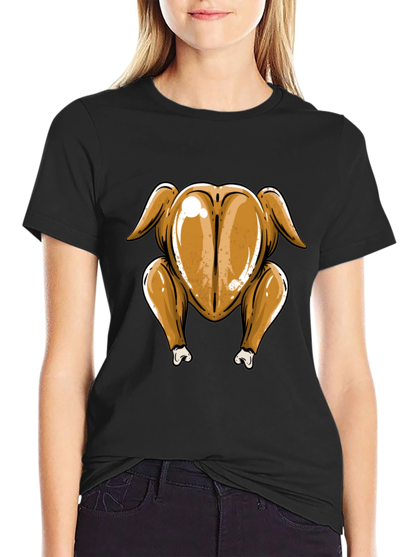 Roasted Turkey Butt T-Shirt - Thanksgiving Humor