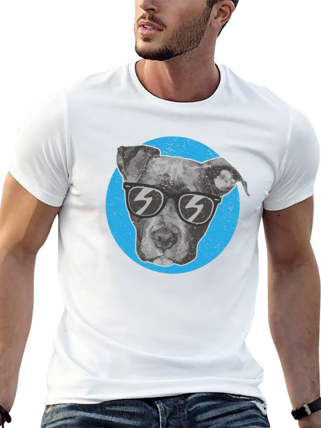 Cool Dog Graphic T-Shirt - Stylish & Unique Design