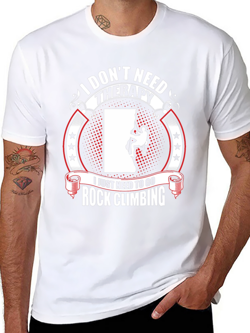 Rock Climbing Therapy T-Shirt