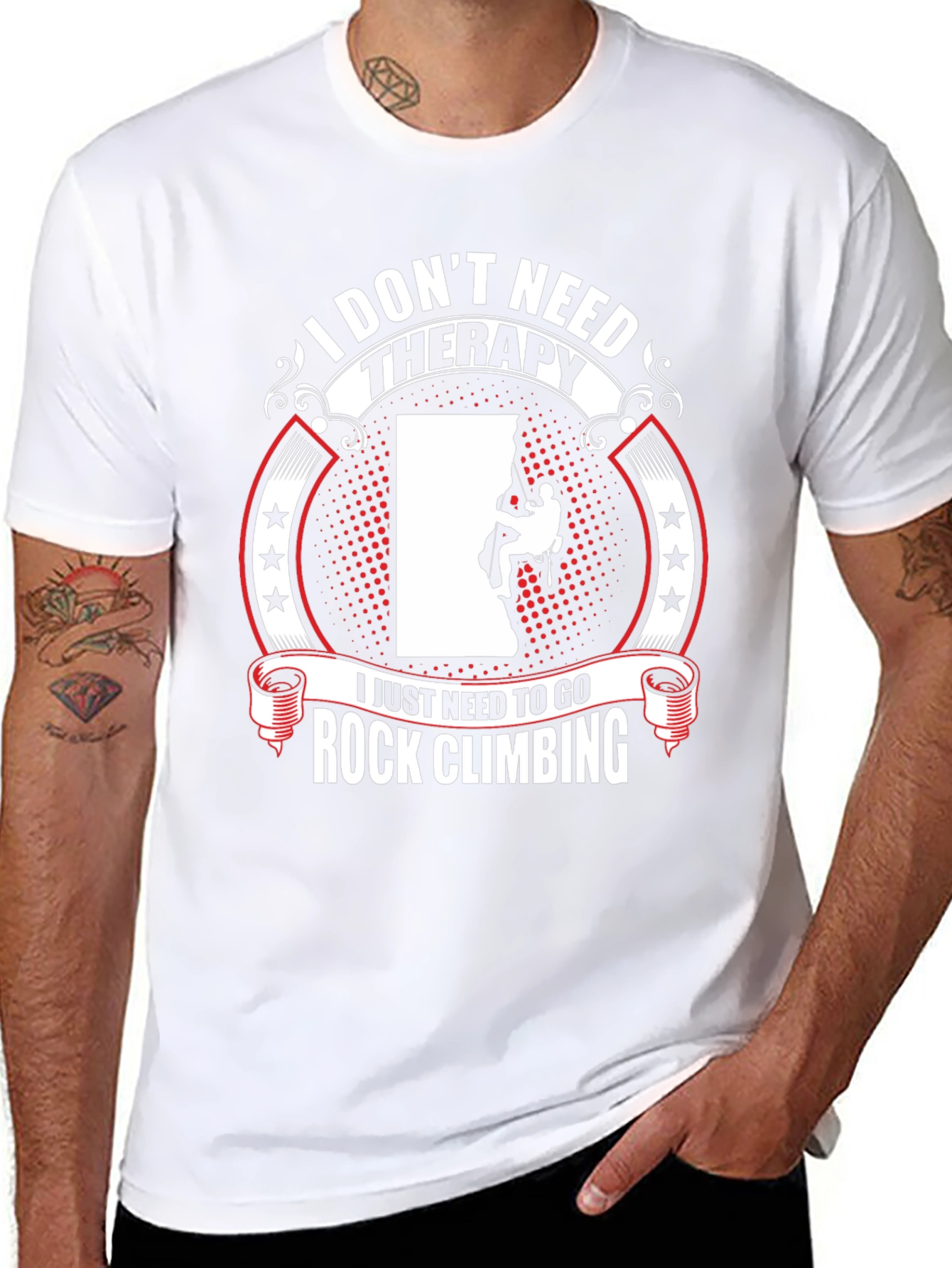 Rock Climbing Therapy T-Shirt