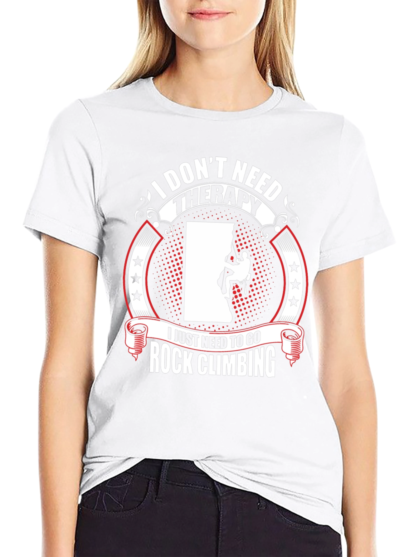 Rock Climbing Therapy T-Shirt