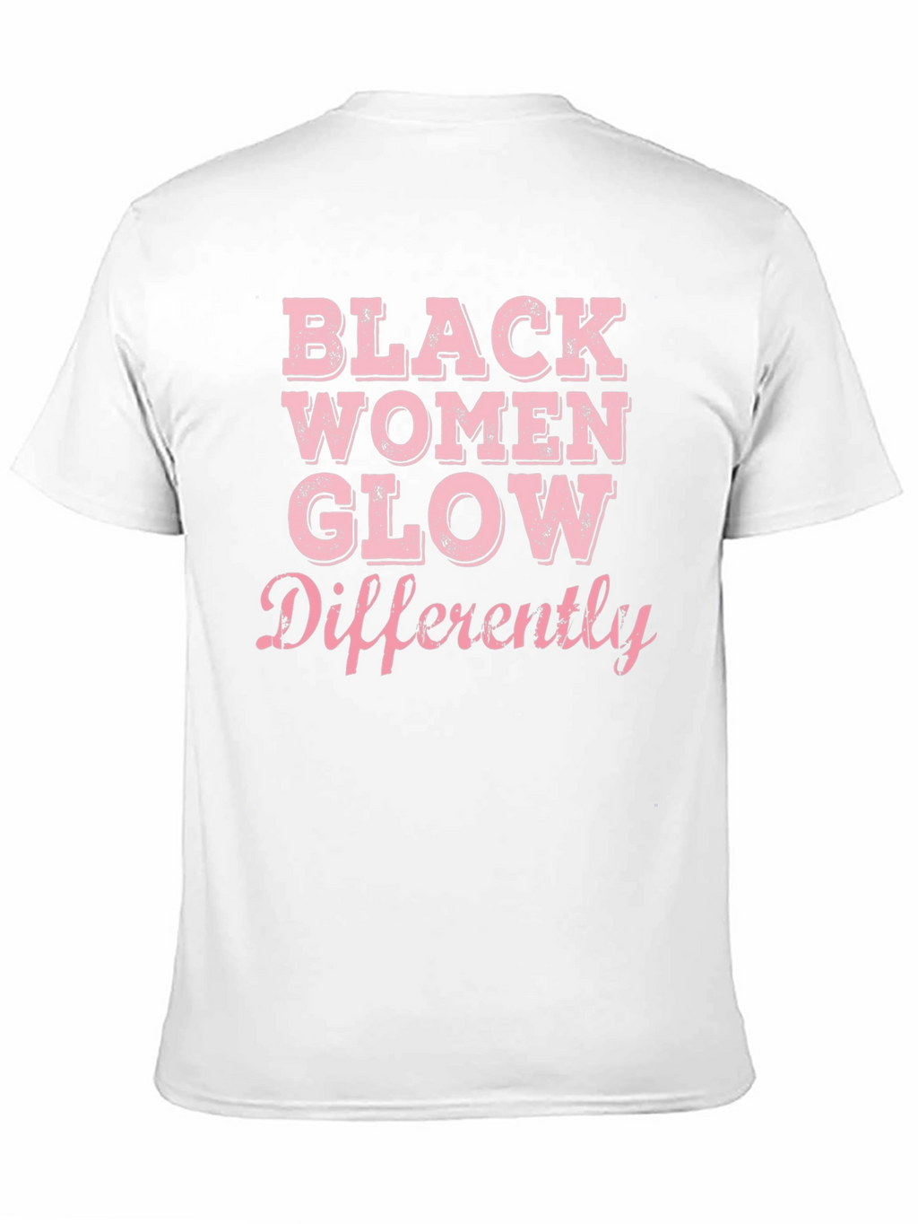 Black Women Glow Differently Graphic Tee