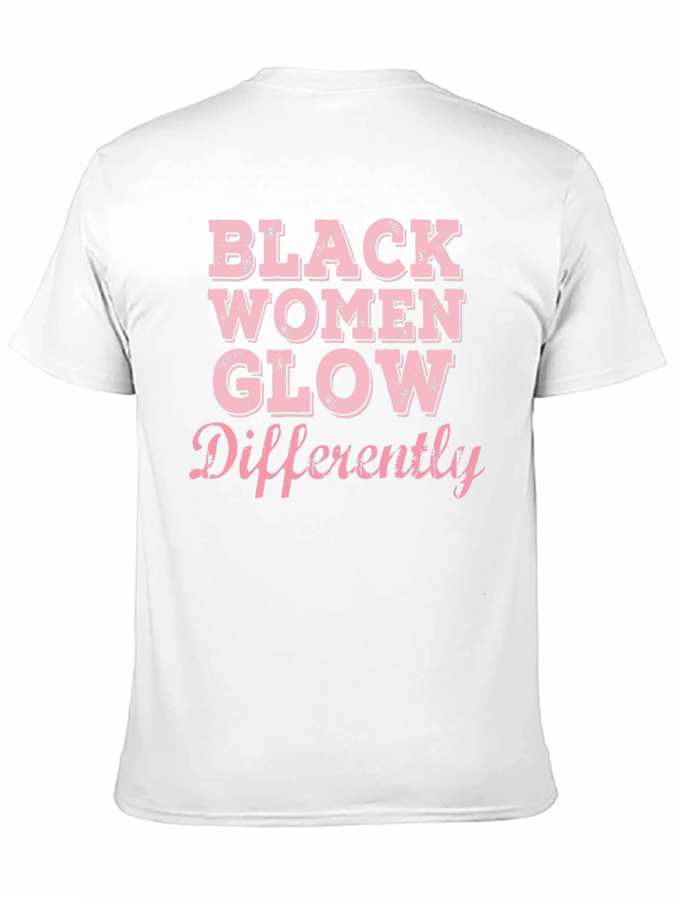 Black Women Glow Differently Graphic Tee