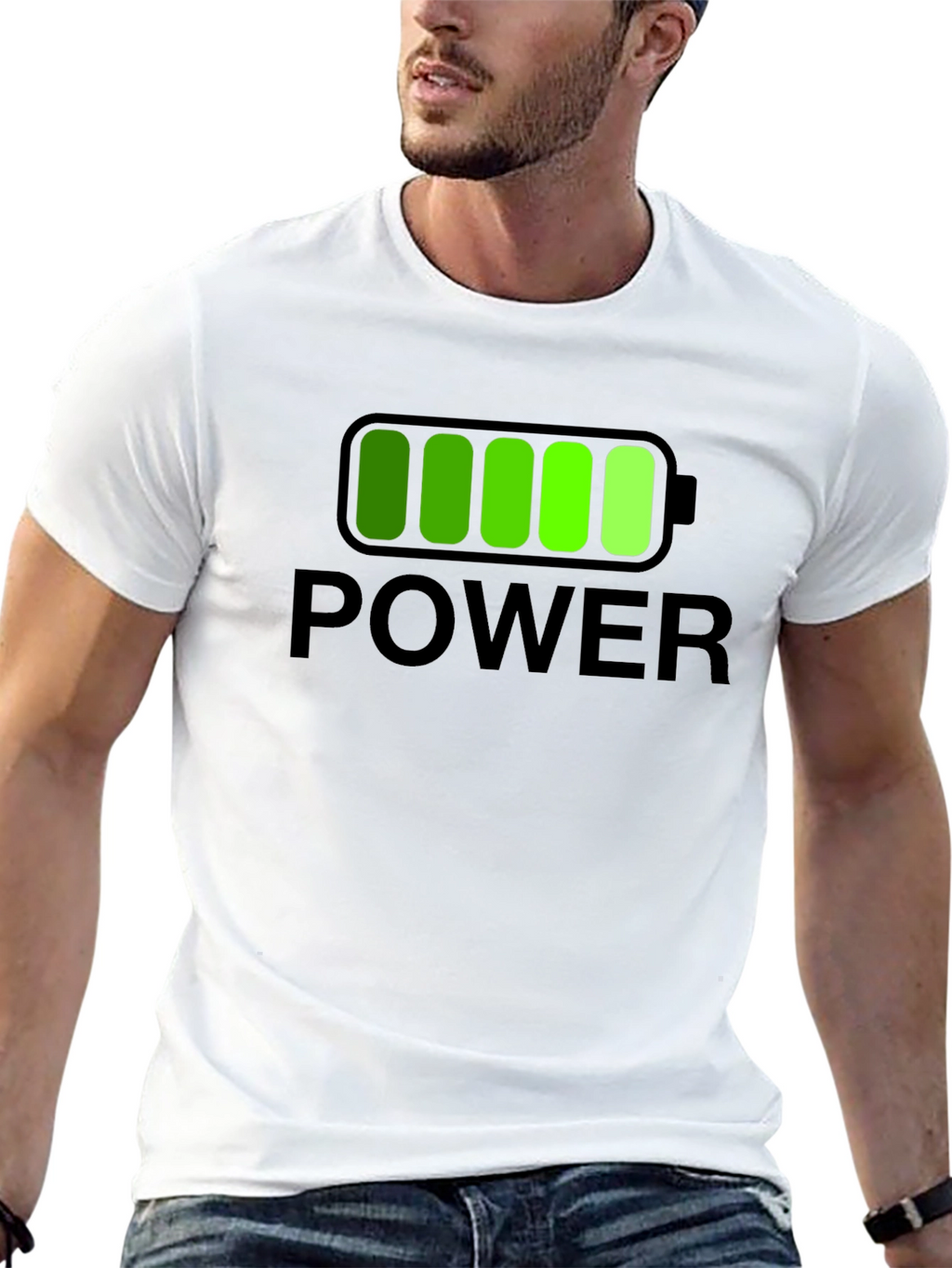 Power Level T-Shirt - Energy Indicator Graphic Tee