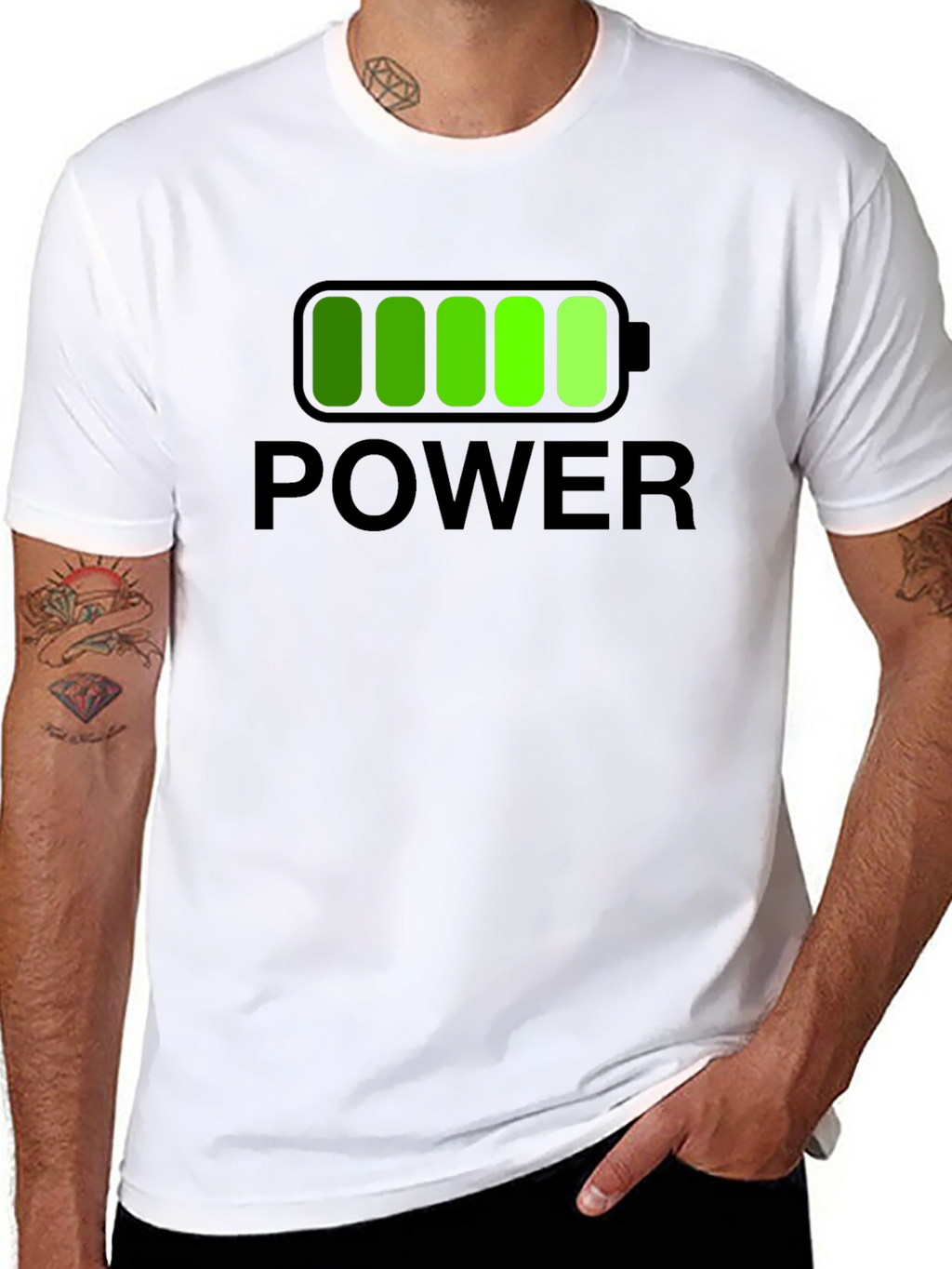 Power Level T-Shirt - Energy Indicator Graphic Tee