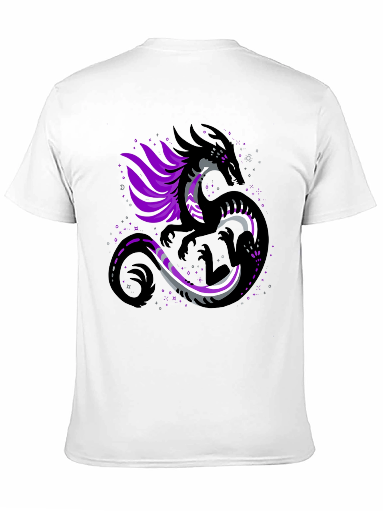 Asexual Pride Dragon Graphic Tee