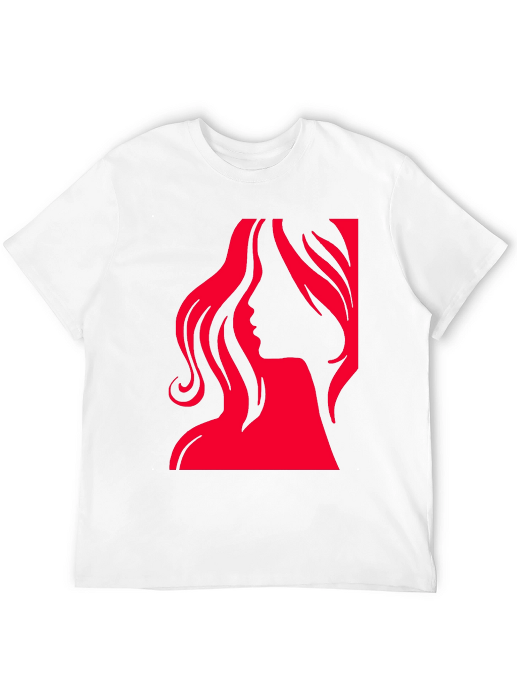 Silhouette Woman Graphic T-Shirt - Stylish & Bold