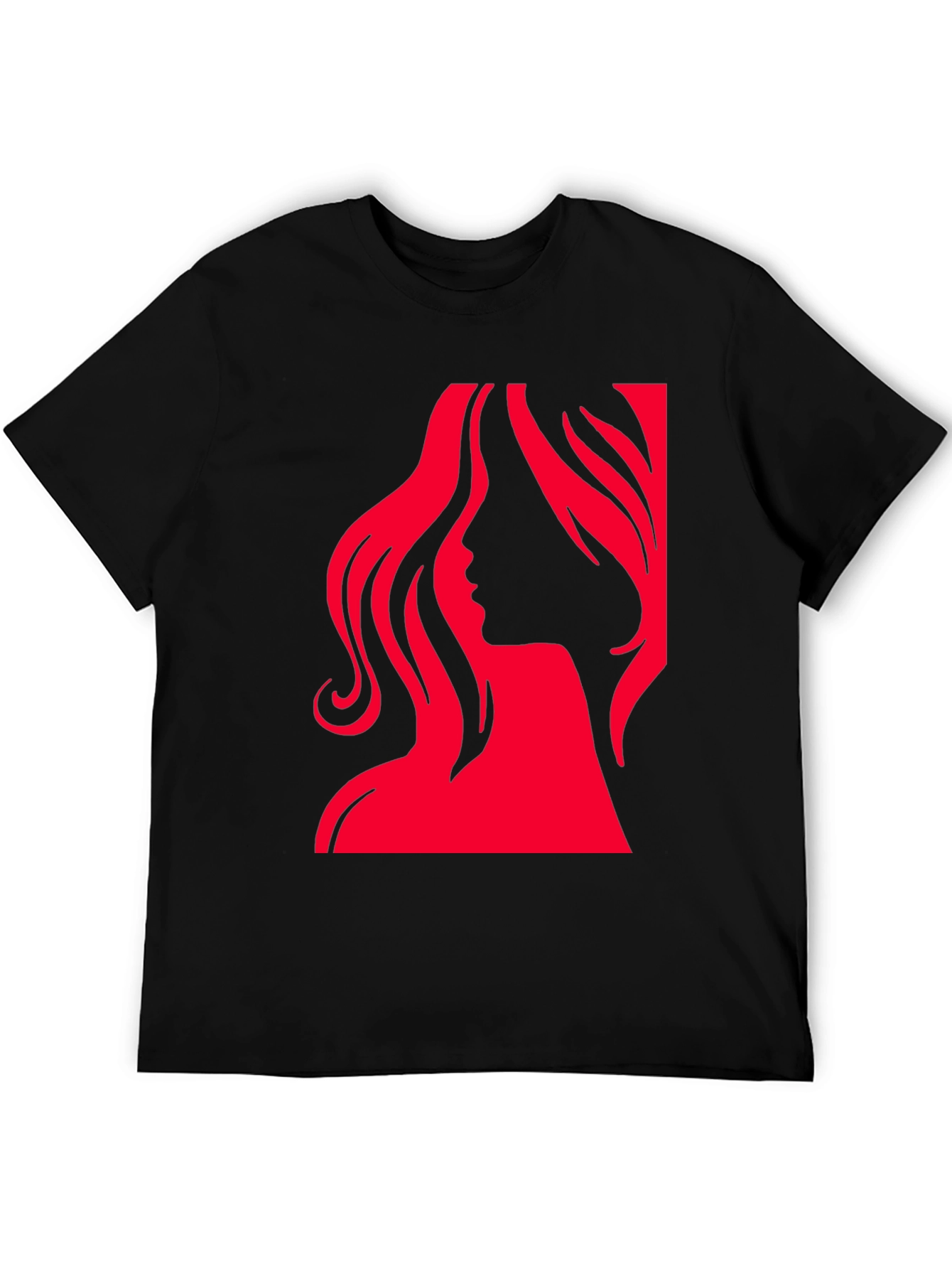 Silhouette Woman Graphic T-Shirt - Stylish & Bold