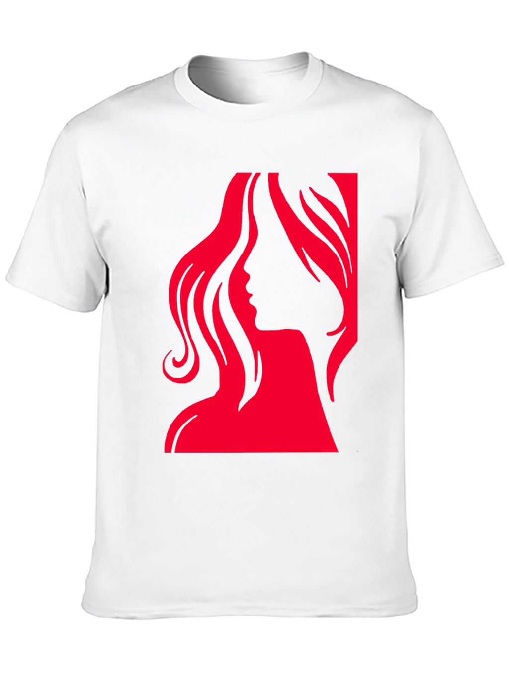 Silhouette Woman Graphic T-Shirt - Stylish & Bold