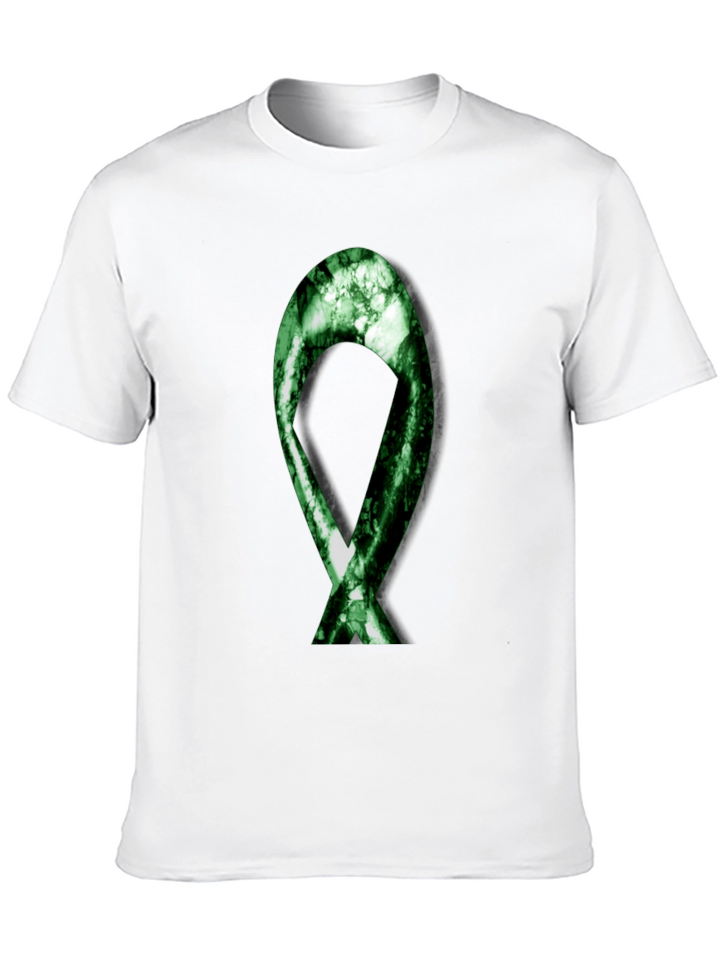 Green Ribbon Graphic T-Shirt - Support & Awareness