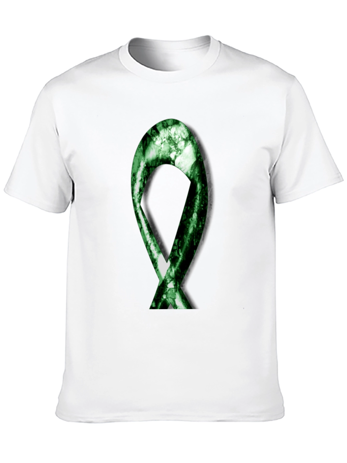 Green Ribbon Graphic T-Shirt - Support & Awareness
