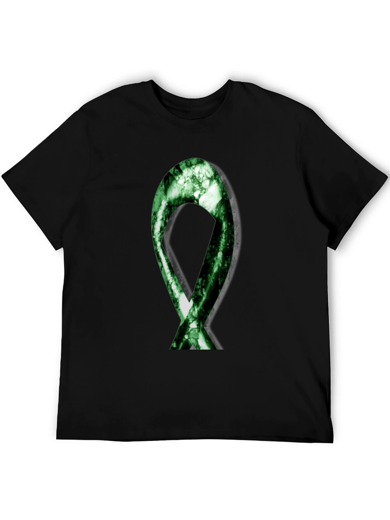 Green Ribbon Graphic T-Shirt - Support & Awareness