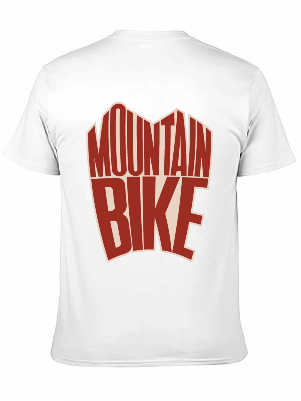 Mountain Bike Graphic Tee - Black Cotton T-Shirt