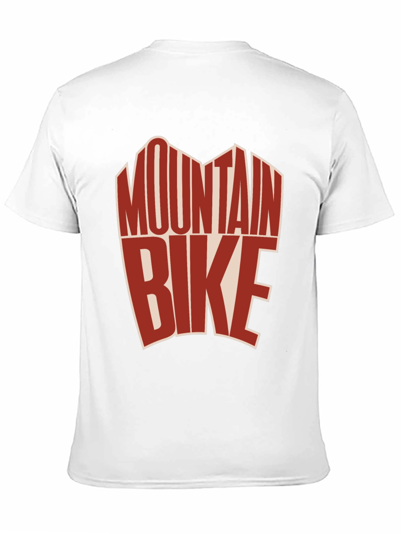 Mountain Bike Graphic Tee - Black Cotton T-Shirt