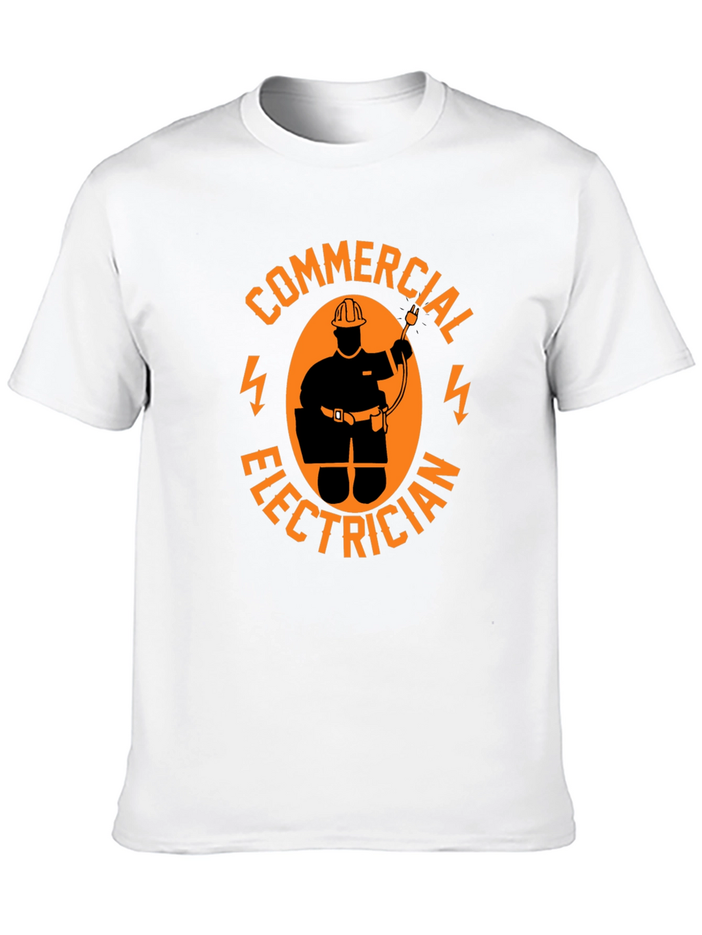 Commercial Electrician Black T-Shirt