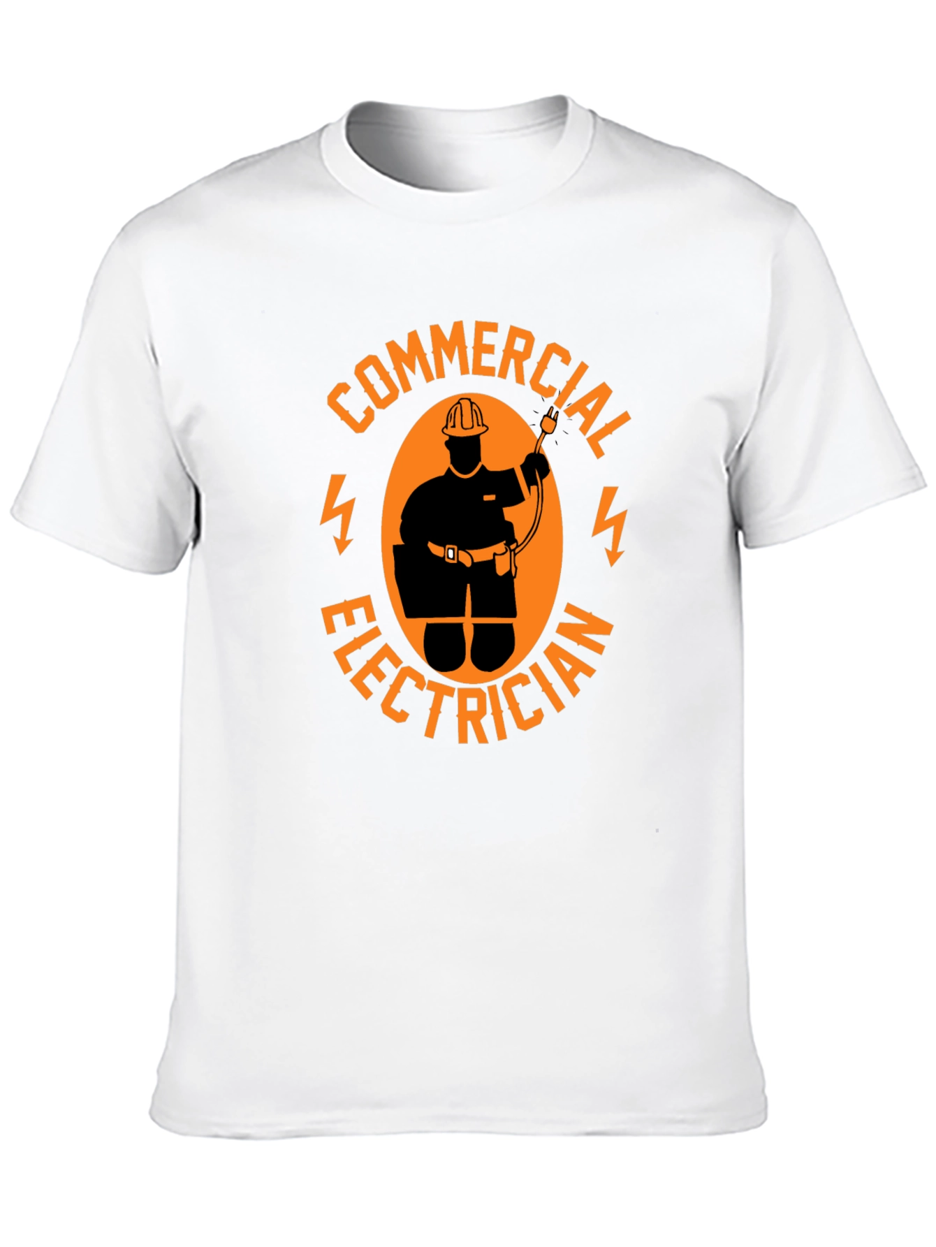 Commercial Electrician Black T-Shirt