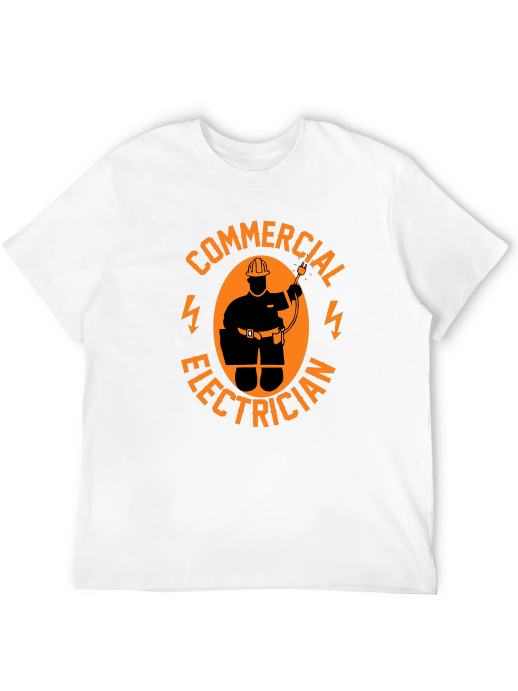 Commercial Electrician Black T-Shirt