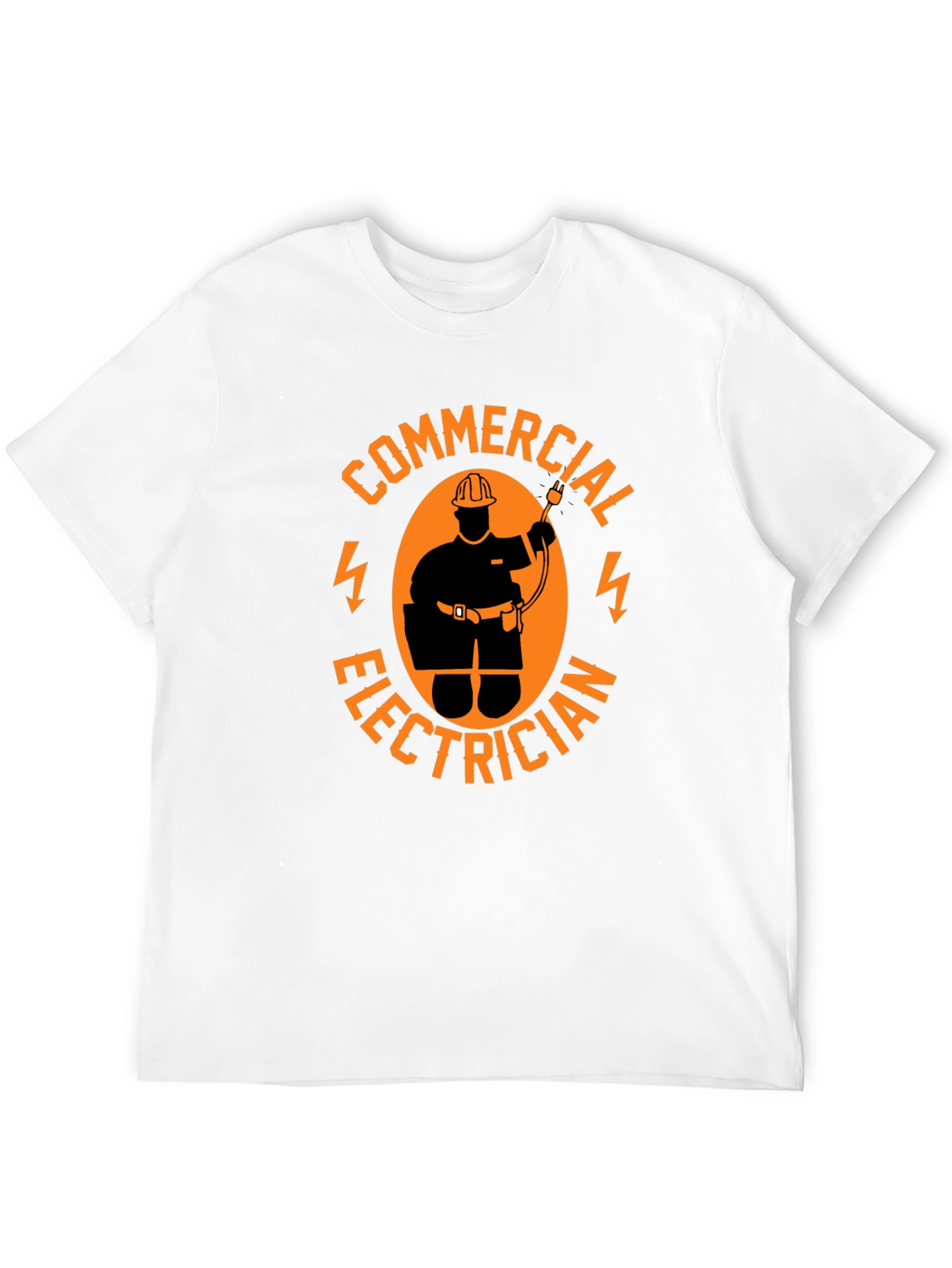 Commercial Electrician Black T-Shirt