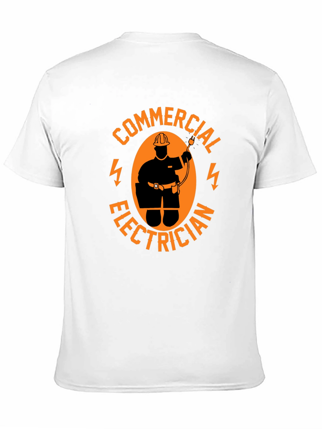 Commercial Electrician Black T-Shirt