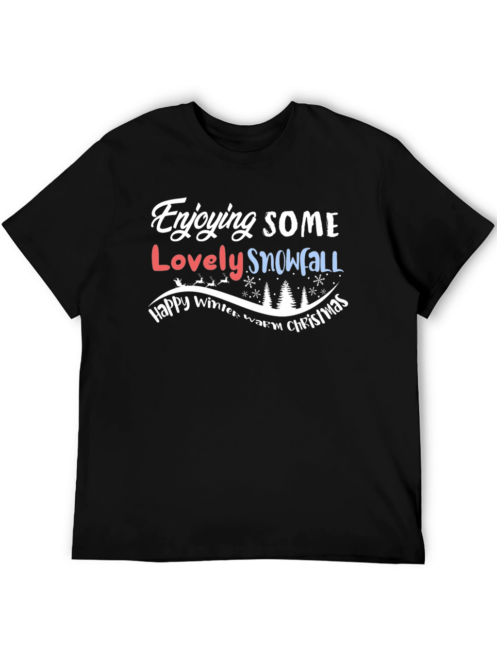 Enjoying Some Lovely Snowfall T-Shirt