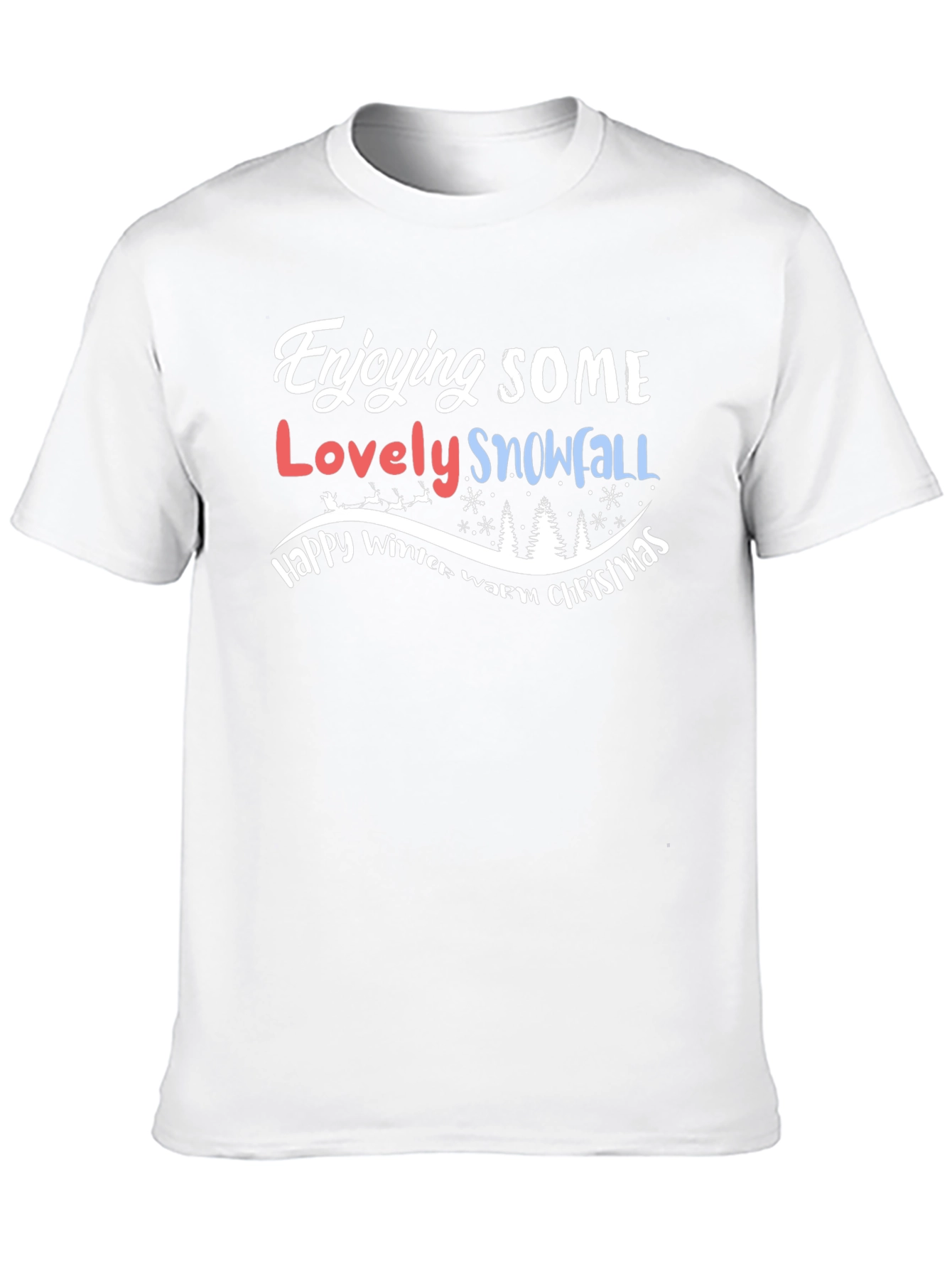 Enjoying Some Lovely Snowfall T-Shirt