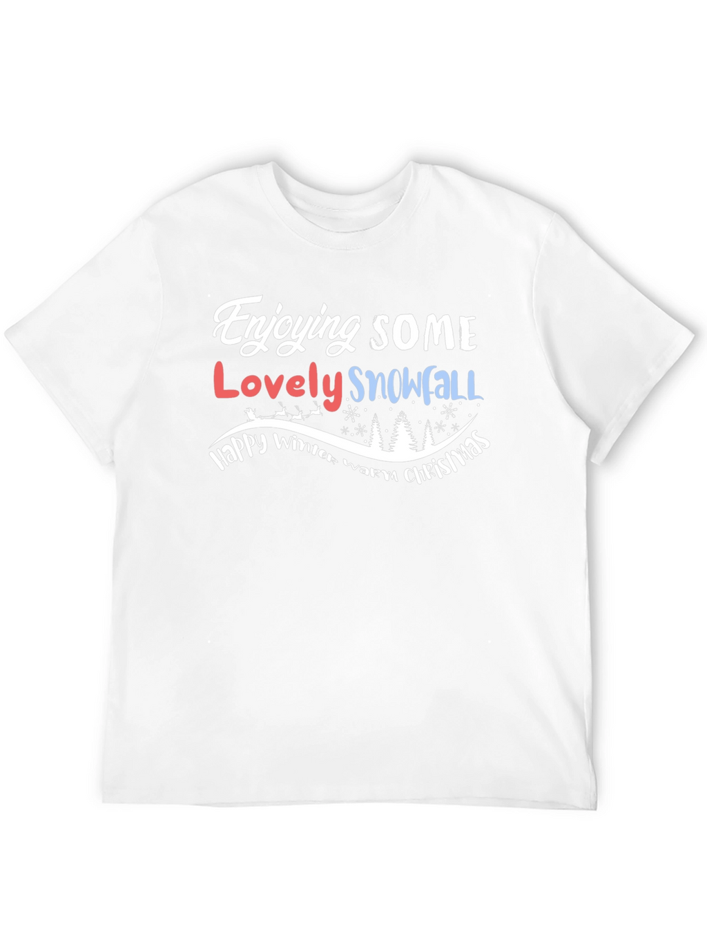 Enjoying Some Lovely Snowfall T-Shirt