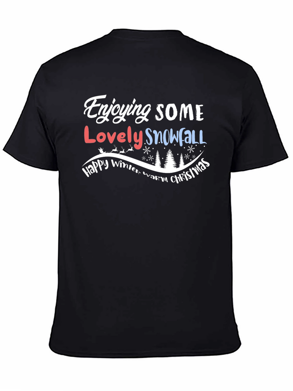 Enjoying Some Lovely Snowfall T-Shirt