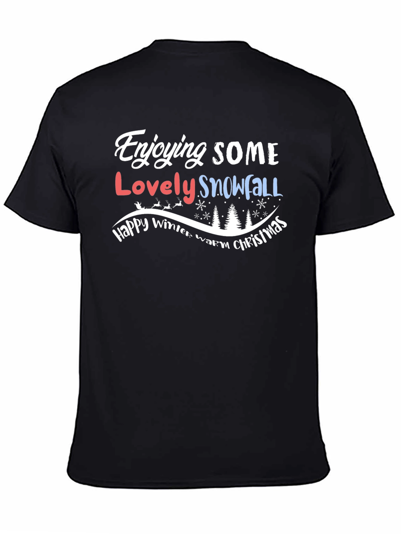 Enjoying Some Lovely Snowfall T-Shirt