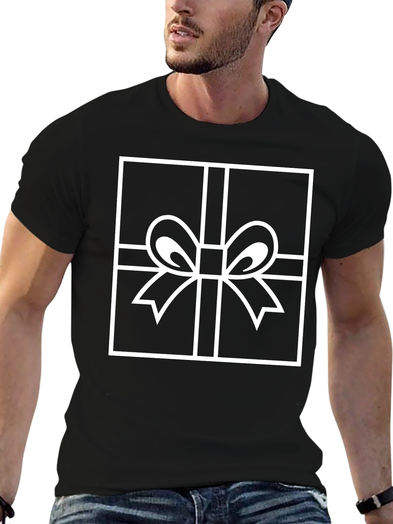 Festive Gift Box Graphic Tee