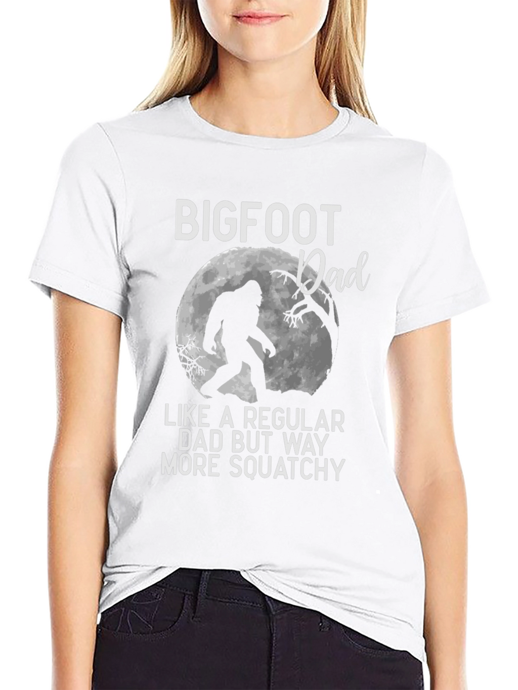 Bigfoot Dad T-Shirt - Squatchy Humor