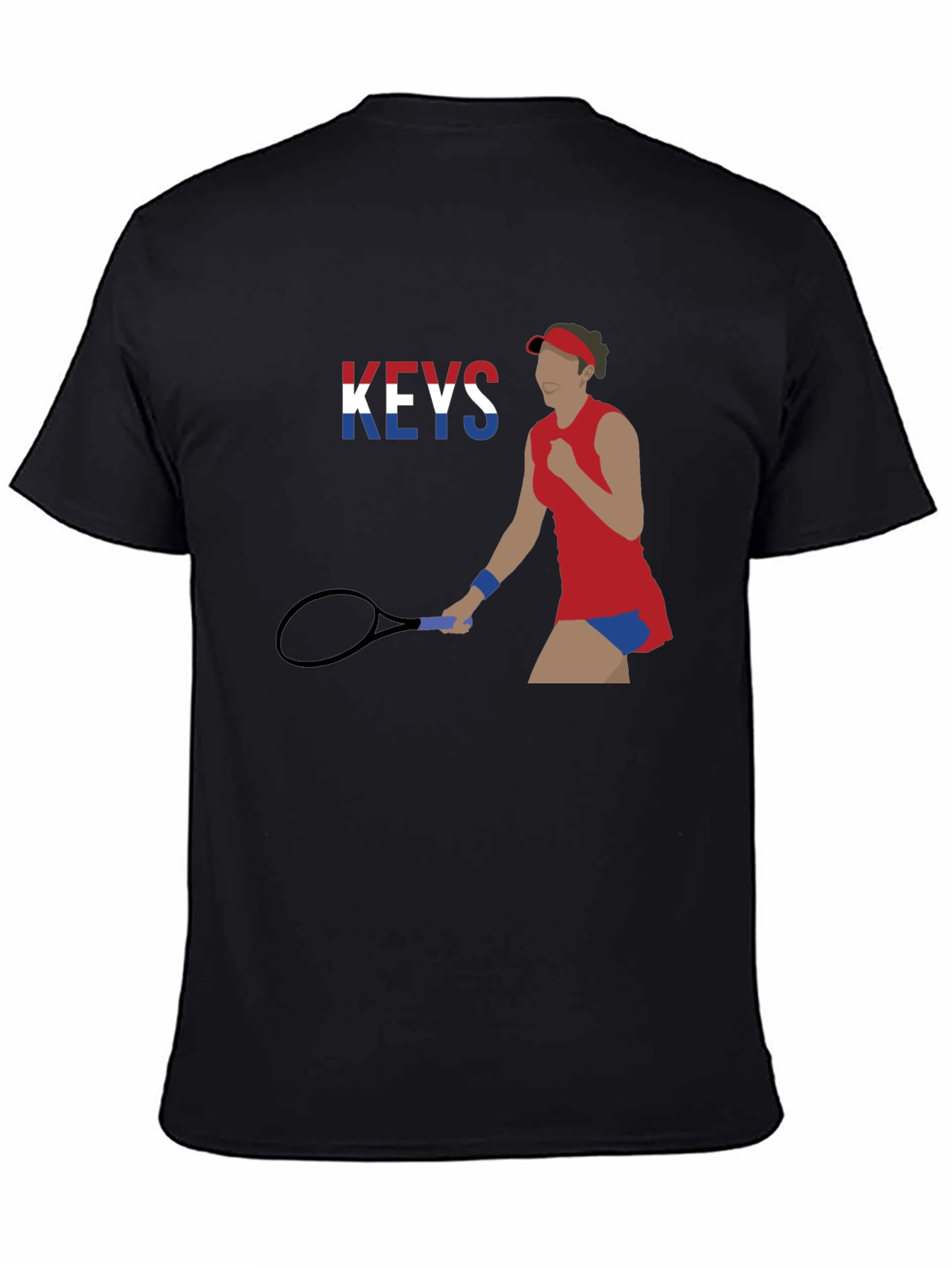 Tennis Player Graphic T-Shirt - Athlete Inspired Tee
