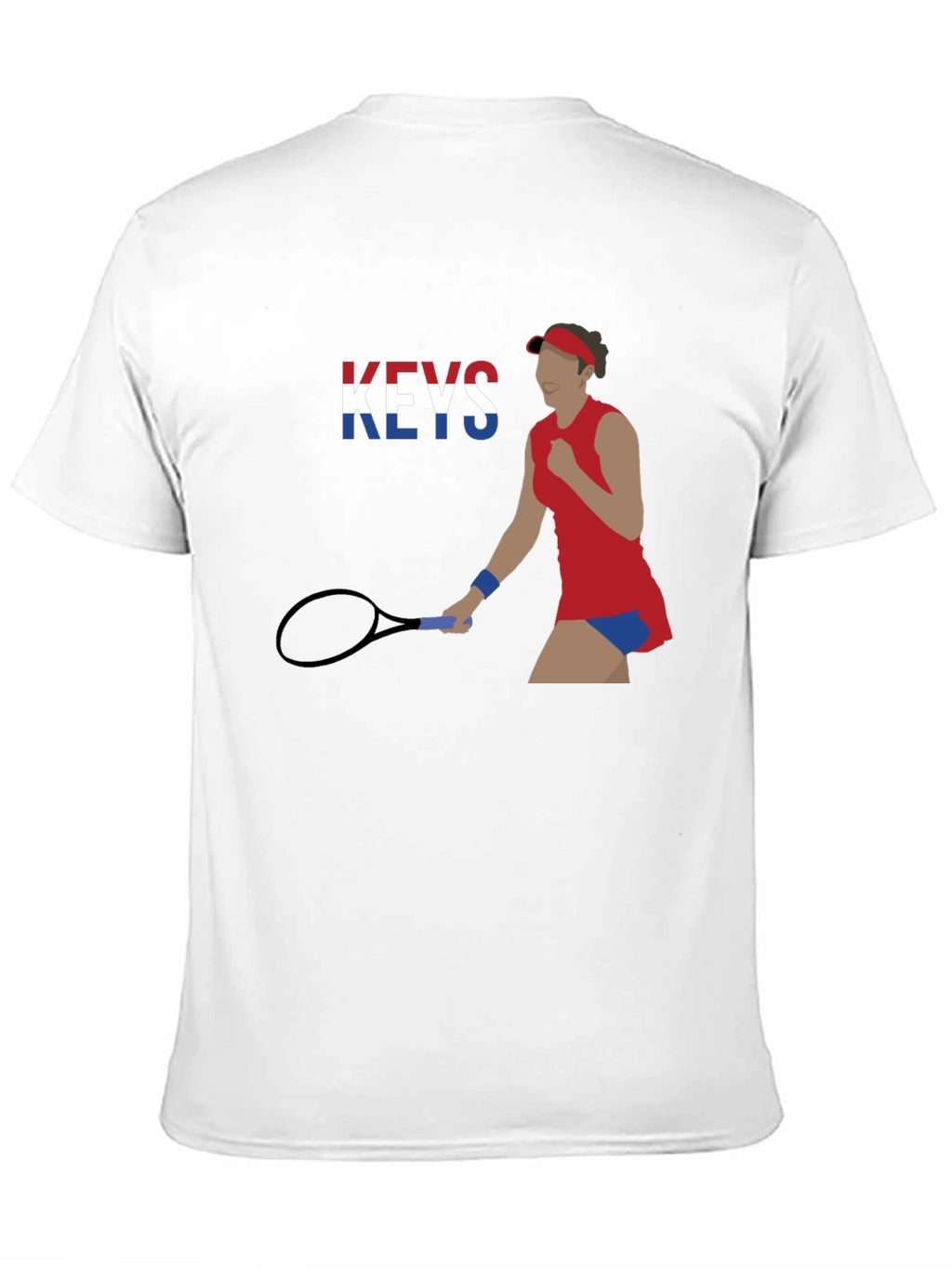 Tennis Player Graphic T-Shirt - Athlete Inspired Tee