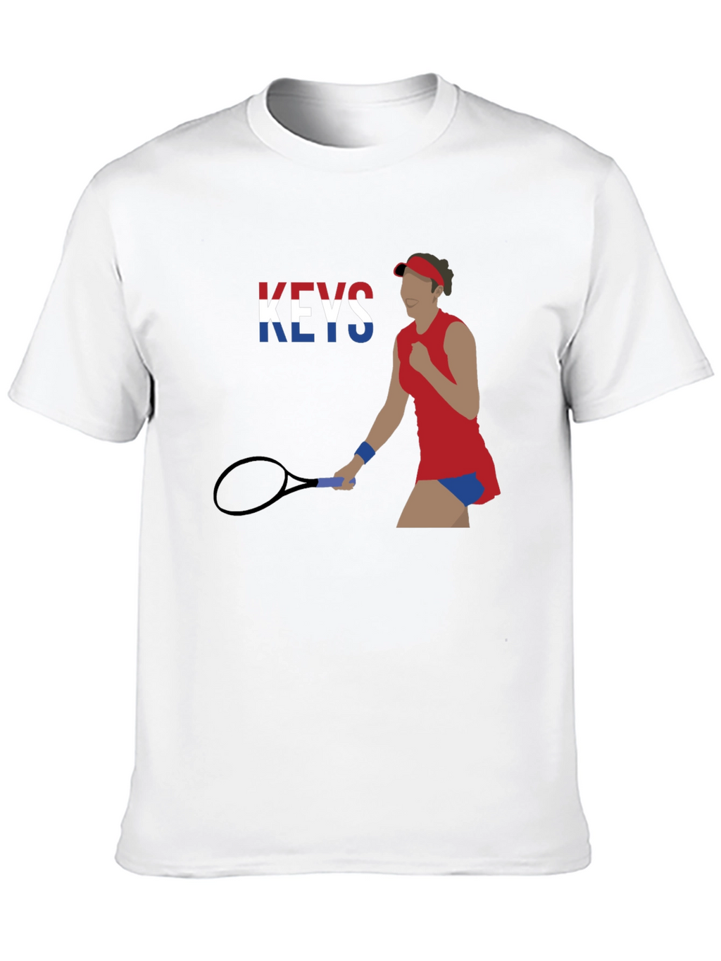 Tennis Player Graphic T-Shirt - Athlete Inspired Tee