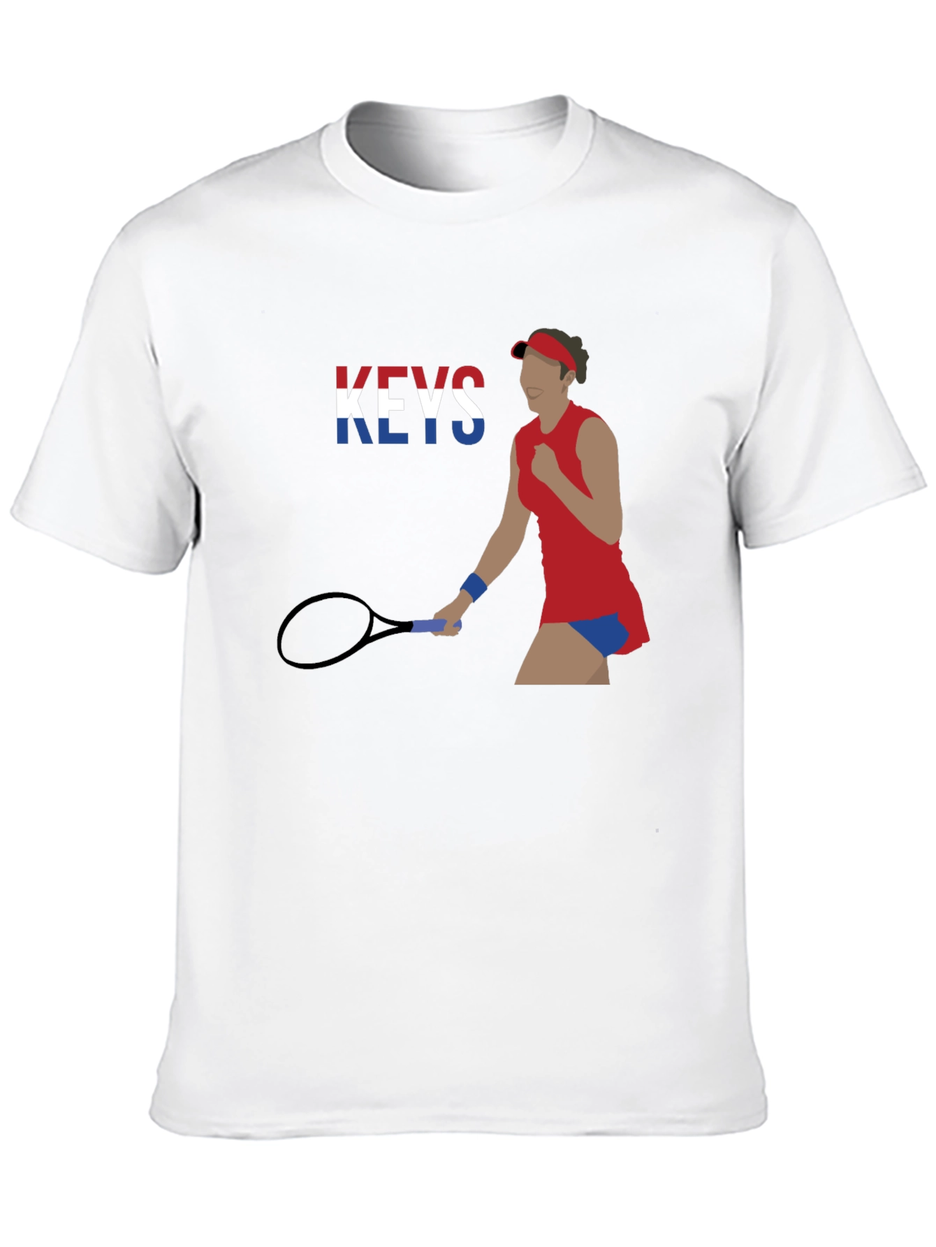 Tennis Player Graphic T-Shirt - Athlete Inspired Tee