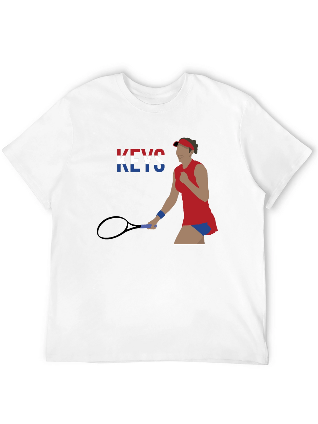 Tennis Player Graphic T-Shirt - Athlete Inspired Tee