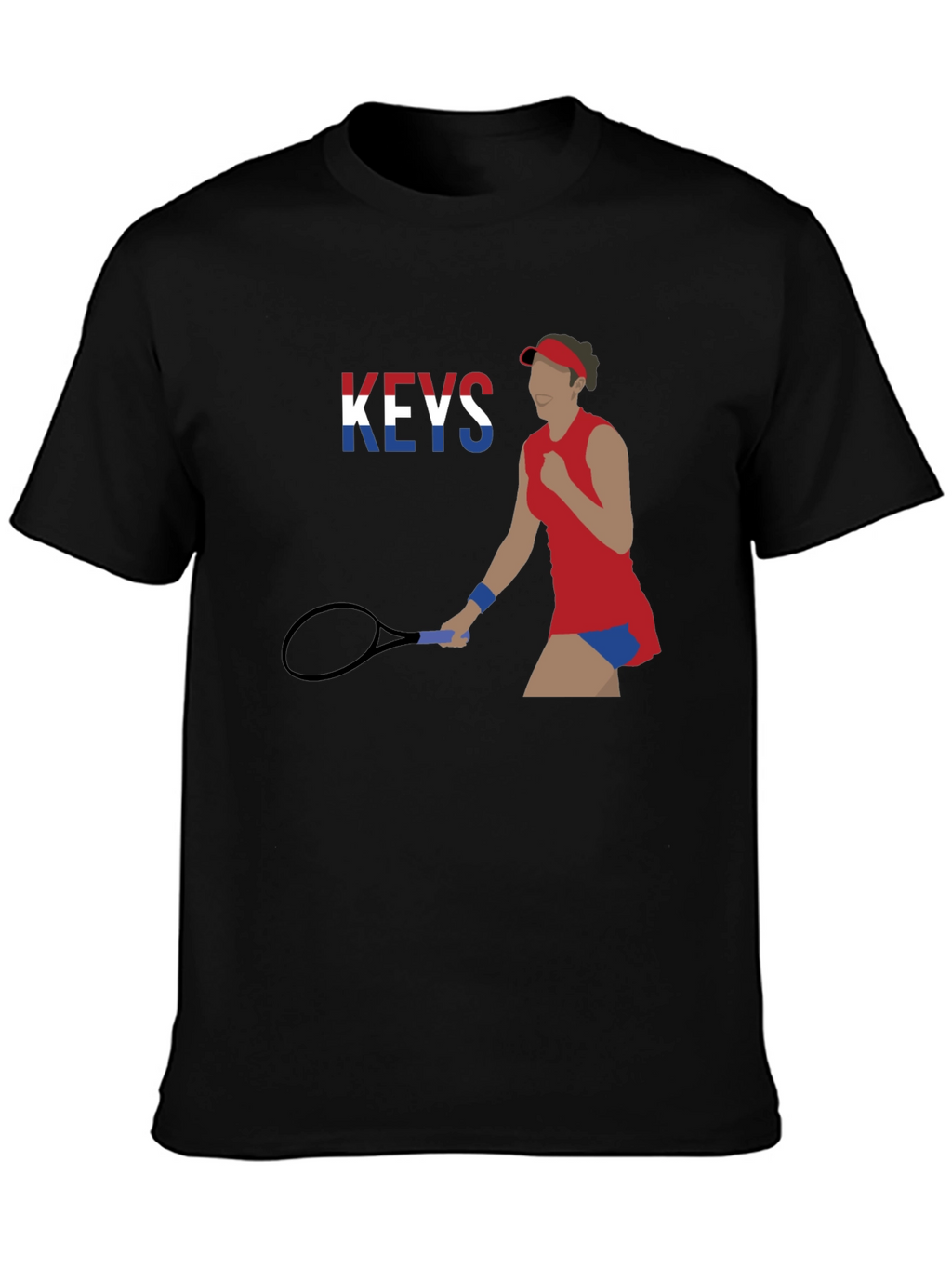 Tennis Player Graphic T-Shirt - Athlete Inspired Tee