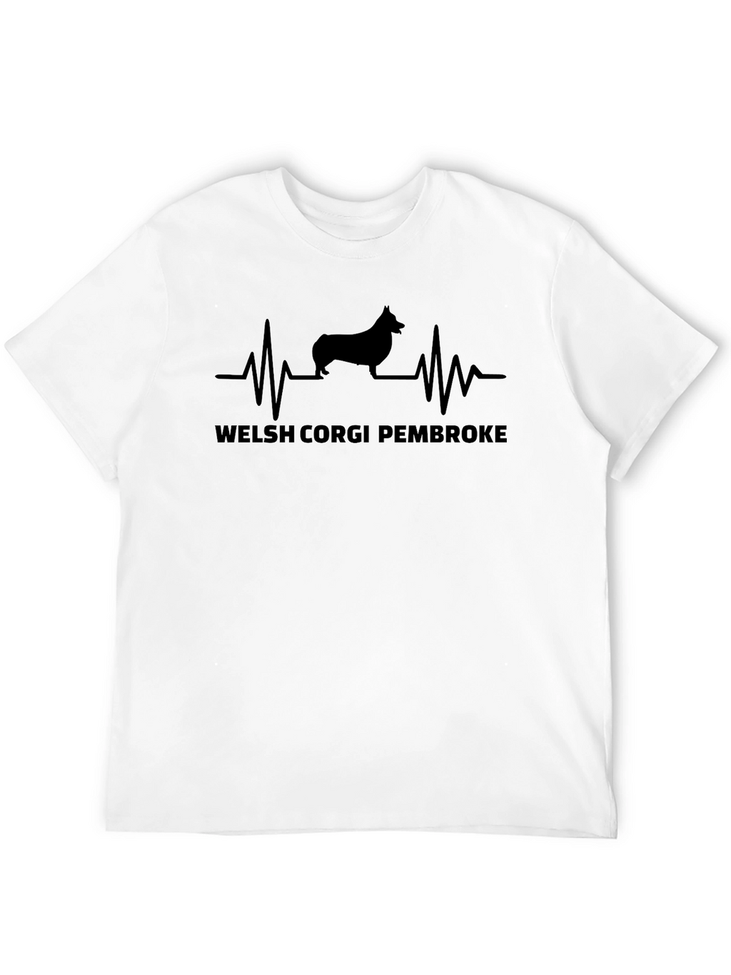 Welsh Corgi Pembroke Heartbeat T-Shirt