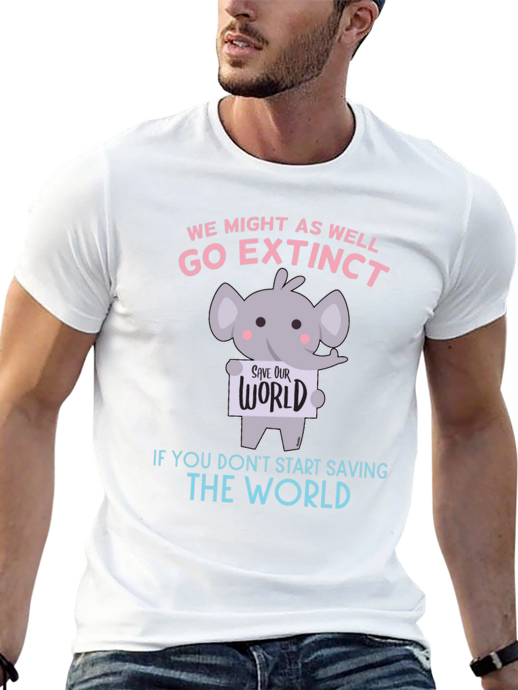Save the World Graphic Tee