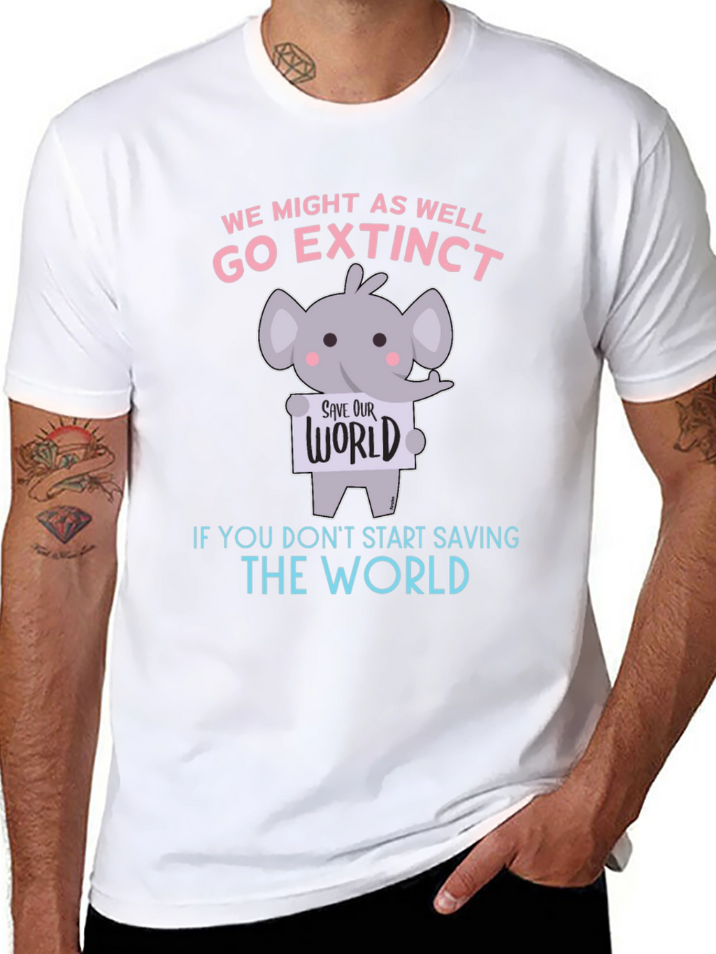 Save the World Graphic Tee