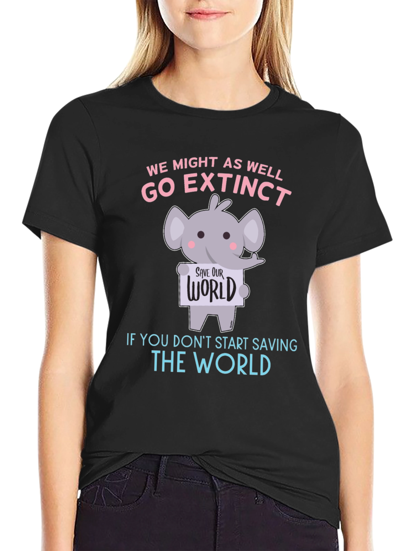 Save the World Graphic Tee