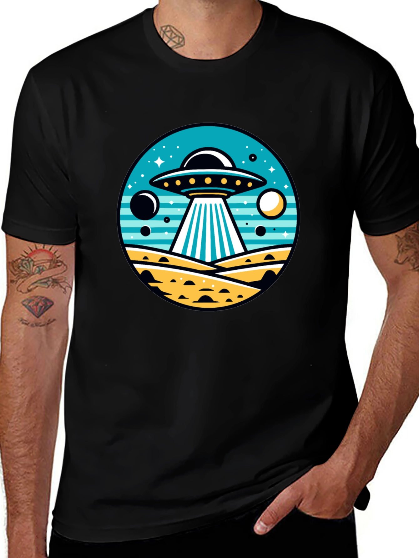 UFO Graphic Tee - Out of This World Style
