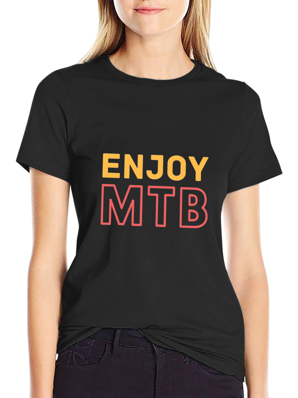 Enjoy MTB Black T-Shirt