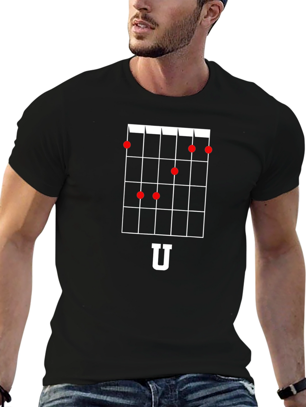 Guitar Chord T-Shirt - Music Lover Tee