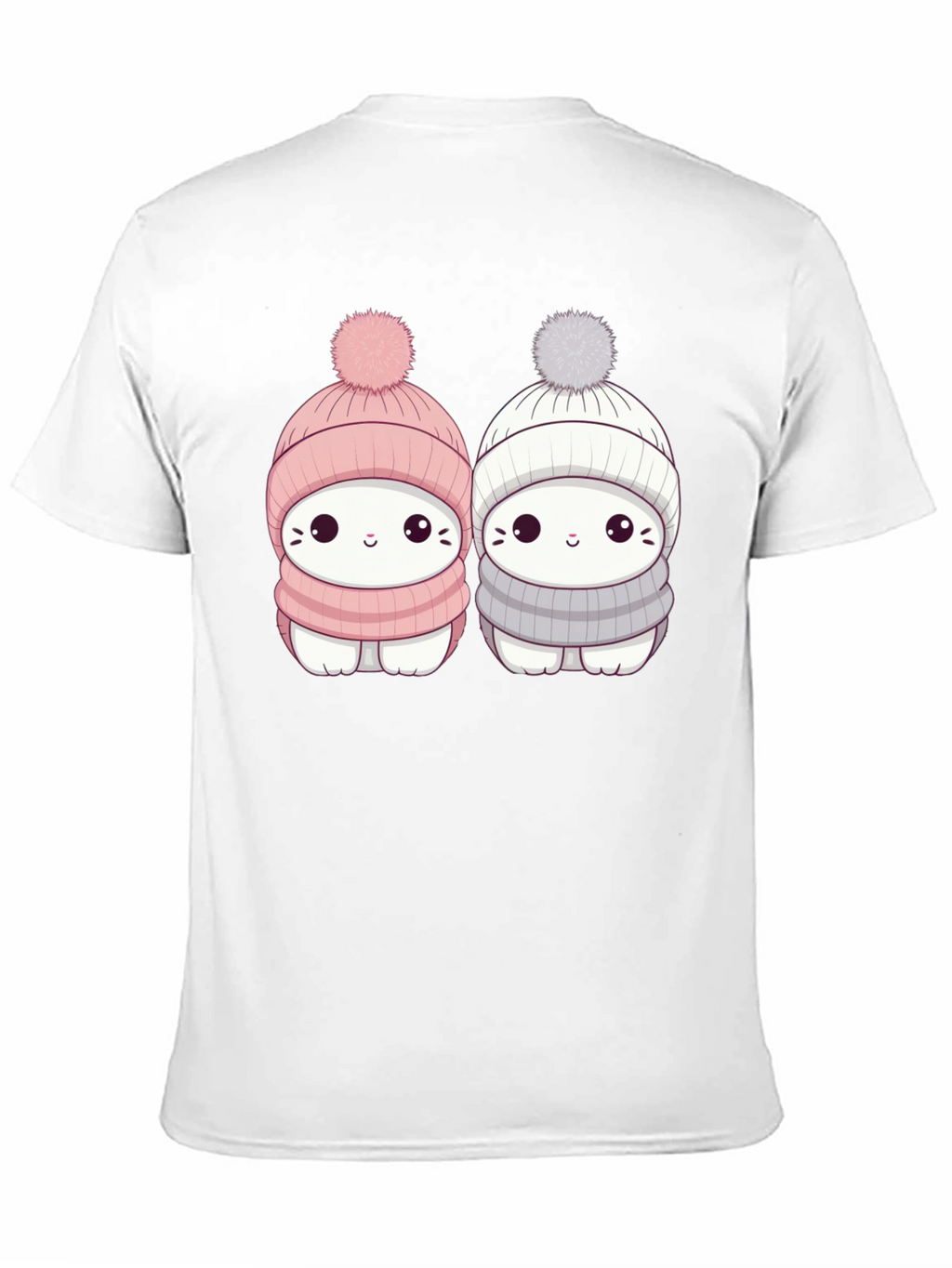 Cute Winter Cat T-Shirt